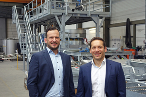  Die neue Geschäftsführung von Herbold Meckesheim: Managing Director Christian Raiser (links) sowie Massimo Serapioni, zugleich General Manager der Business Unit Recycling 