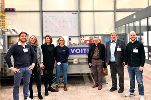  During the meeting of the consortium at the paper machine manufacturer Voith 