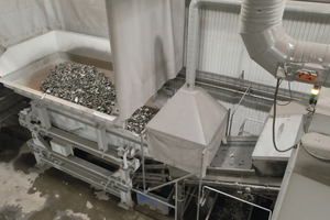  Thanks to continuous material feed, the ActiveFEED significantly reduces the effort required for final manual sorting 