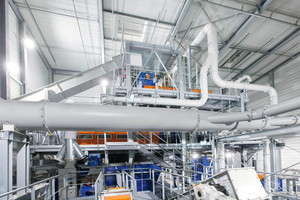  DIEFFENBACHER wood-cleaning line in the Rheinspan particleboard plant in Germersheim 