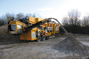  Star screen 3-mtbc with bar screen in the production of stabilised soil 