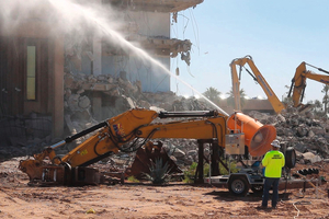  Active zones often are most in need of dust suppression but can expose staff to moving equipment and falling debris 