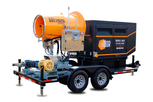  DustBoss® DB-45 Surge® Fusion features a genset on a mobile carriage for greater versatility 