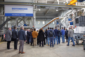  Demonstration wichtiger Zwischenergebnisse des Forschungsprojekts EcoReFibre im frisch modernisierten und erweiterten DIEFFENBACHER-Technikum 