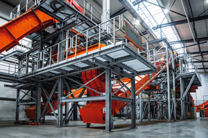  Altholzaufbereitungsanlage von HAAS ­Recycling-Systems bei der AVG Baustoffe Goch GmbH 