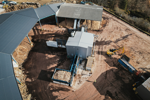  View of the C2R premises with the two production lines 