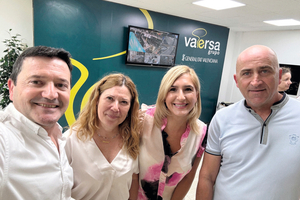  F.l.t.r.: Ismael Avilés Ortega, Diana Torres, Salomé Pradas und Jose David Castillo 