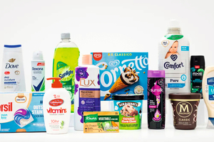  7 Selection of consumer goods from Unilever  