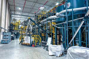  New URT lithium-ion-recycling plant for ERLOS Produktion und Montagen GmbH in Zwickau/Germany  
