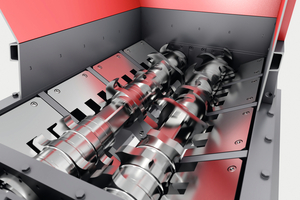  With the help of the individually inserted blades made of robust special steel, individual narrow as well as wide insertion sequences can be realized 