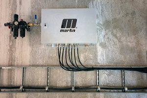  Magnetventilschrank, installiert in einem geschützten Umfeld 