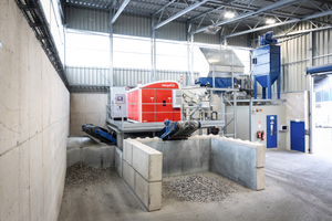  REDWAVE XRF-Sortiermaschine im Einsatz bei der Skapa Recycling GmbH 