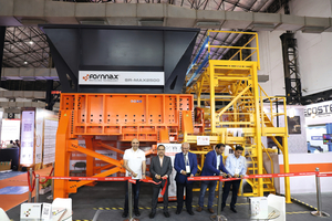  Launch of the SR-MAX2500 shredder 