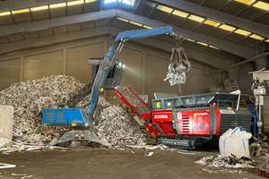  Zerkleinerung von Aluminiumballen und -profilen  