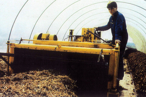  Windrow composting directly proved to be extremely efficient in 1984 