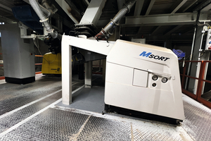  Installed in 2014, 99.9&nbsp;% of the MSort are still in their delivery condition, i.e. practically in their original state. In the background, the recently commissioned MSort&nbsp;AF in the STEINERT MSort design 