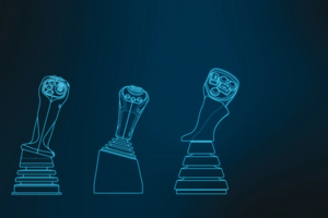  There are three different joystick options to choose from 
