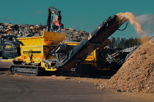  TANA Hammerhead processes lightweight materials, such as municipal solid waste and wood, up to 30-50 % faster than before 