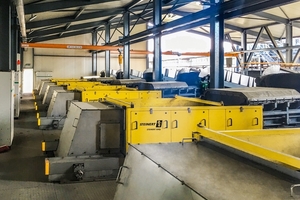  Up to four eddy current separators can be controlled with one STEINERT Splitcontrol unit 