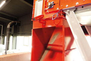  Cameras are installed at key points on the separators to document the separation quality of the material 