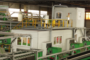  Kabinen für die Handsortierung 