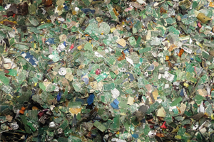  Zerkleinerte Halbleiterplatten 