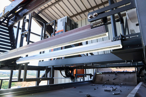  Das neue System verarbeitet Korngrößen von 6 bis 120 mm mit einem Durchsatz von bis zu 20 t/h bei Zorba-Material 