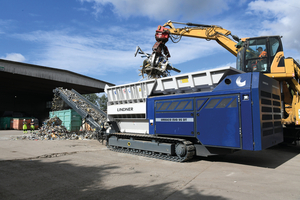  In Bezug auf den Einsatzbereich liegt der Fokus nicht nur auf Holz, Haus- und Gewerbemüll und Kunststoffen, sondern bewusst auch auf Heavy-Duty-Anwendungen wie Schrott, Mischschrott und Aluminium 