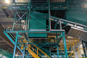  Hocheffiziente Sortieranlage für Leichtverpackungen 