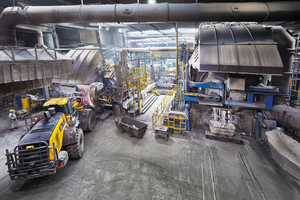  1 Rotary and tilting drum furnaces at AMAG casting GmbH for processing aluminium dross 