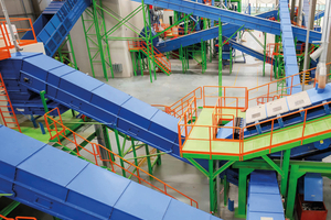  An e-waste sorting plant in Dubai developed by weeeSwiss 