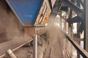  Dust can create serious issues at transfer points 