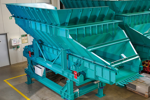  The SPALECK ActiveFEED optimises the feed for sorting equipment worldwide 
