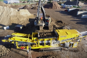  Die 3-talc vereint nachhaltige Aufbereitung, hohe Mobilität und wirtschaftliche Effizienz – ein Beleg für die Innovationskraft von Backers Maschinenbau 