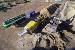  Überzeugt im Einsatz: Die 3-talc liefert Top-Leistung und Qualität bei der Baustoffaufbereitung 