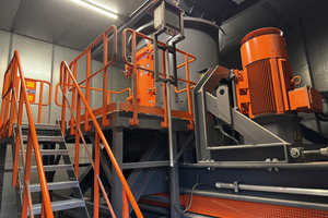  TQZ2000 turbo-crusher from THM recycling ­solutions 