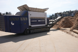  The Merak 2800 DT sees Lindner Recyclingtech launch the first diesel-driven mobile single-shaft shredder in its class  